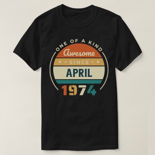 T-shirt Avril 1974 (Design devant)