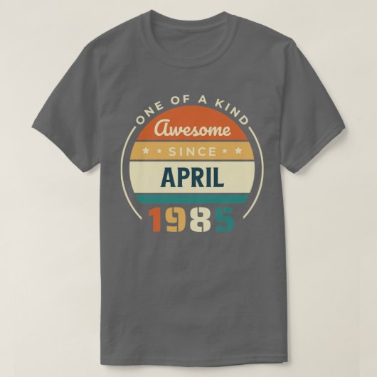 T-shirt Avril 1985 (Design devant)