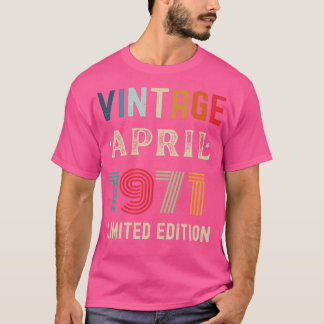 T-shirt Avril Anniversaire Cadeau 30
