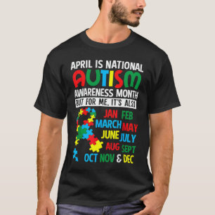 T-shirt Avril est le Mois national de la sensibilisation à