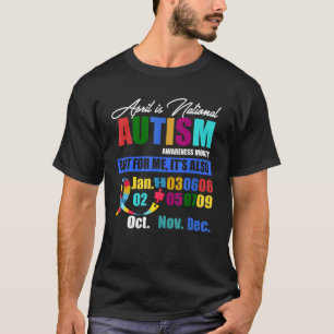 T-shirt Avril Est Le Mois National De La Sensibilisation s