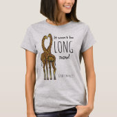 T-shirt Avril la girafe enceinte (Devant)
