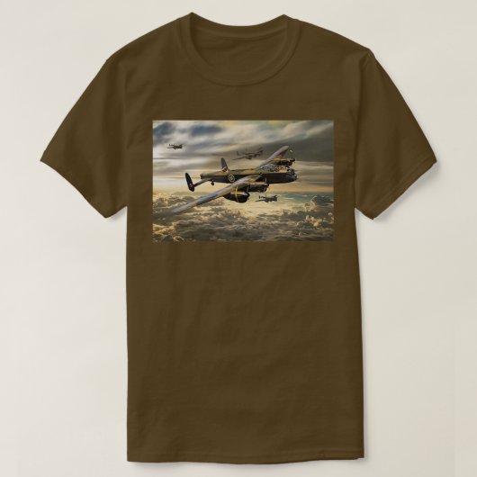 T-shirt Avro Lancaster (2) (Design devant)
