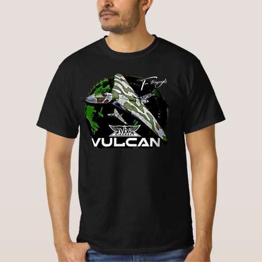 T-shirt Avro Vulcan RAF Bomber (Devant)