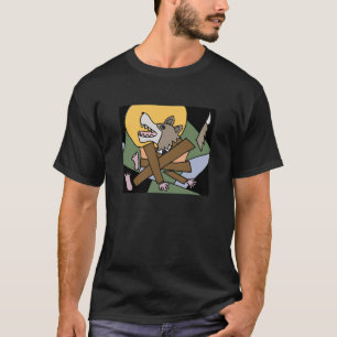 T-shirt AW chemise de transformation de loup-garou