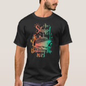 T-shirt Aw Navire Son Voyage D'Anniversaire 2023 Croisière (Devant)