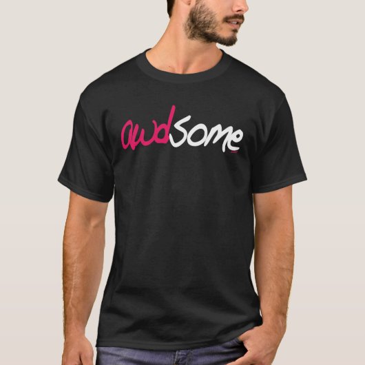 T-shirt awdsome (Devant)