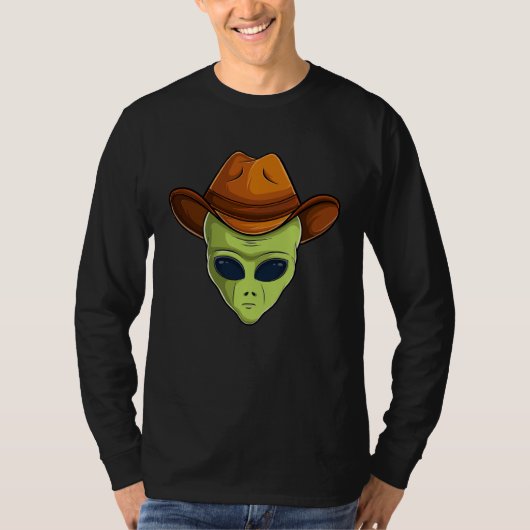 T-shirt Awesome Alien Head Style Hat Humans Aren t Real Cu (Devant)