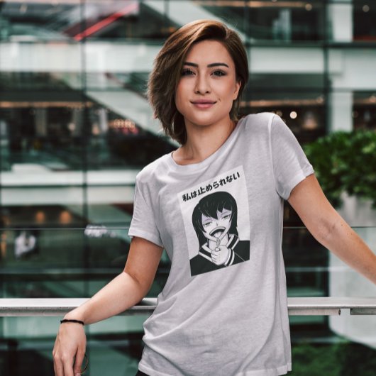 T-shirt Awesome Anime Girl