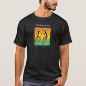 T-shirt Awesome aquarelle africaine Drumming (Devant)