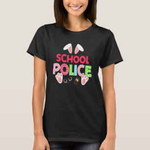 T-shirt Awesome Bunny Police Bunnie Rabbit Eggs Easter Da