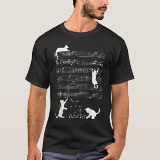 T-shirt Awesome Ca Music  Music Note Clef Musician