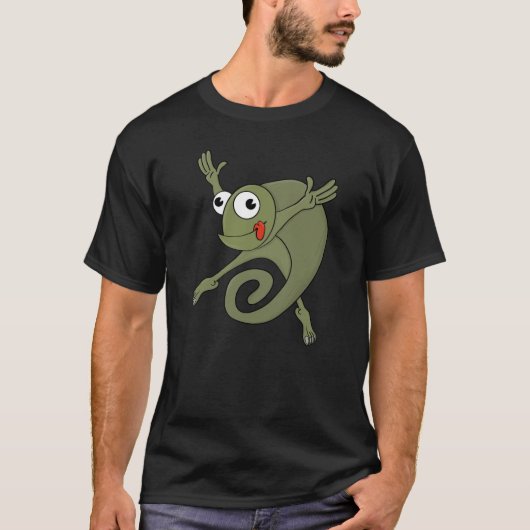 T-shirt Awesome Chameleon (Devant)