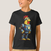 T-shirt Awesome Chicken Robot For Future Animals Lovers  (Devant)