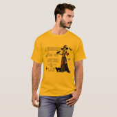 T-shirt Awesome comme ma belle-mère Éffrayant Witch (Devant entier)