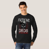 T-shirt Awesome Dad's Have Tattoos Father Son Daughter Dad (Devant entier)