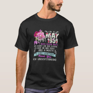 T-shirt Awesome Depuis 1950 71E Anniversaire Je suis une M