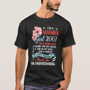 T-shirt Awesome Depuis 2007 15e Anniversaire Je suis A Nov