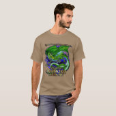 T-shirt Awesome Dragon Shirt (Green) (Devant entier)