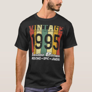 T-shirt Awesome Epic Legend 1995 27 e anniversaire 27 ans