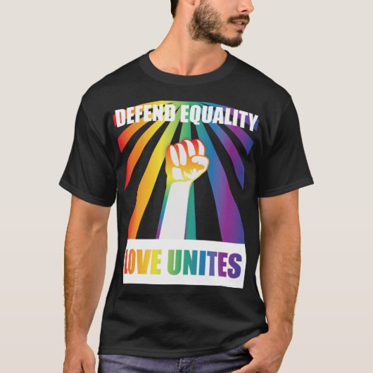 T-shirt Awesome Gay Rights T (Devant)