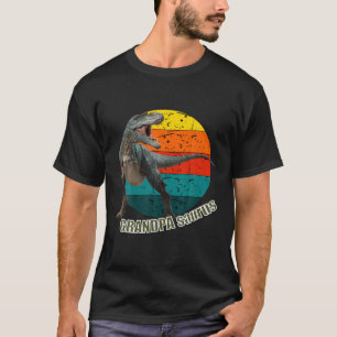 T-shirt Awesome Grandpasaurus Rex Dinosaur Pour Adultes