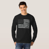 T-shirt Awesome Like My Three Daughters USA Flag 4th of Ju (Devant entier)