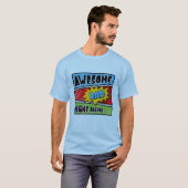 T-shirt Awesome Papa (Devant entier)
