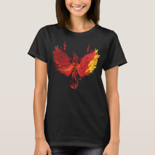 T-shirt Awesome Phoenix Red Firebird Rising Funny Cadeau