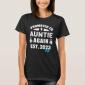 T-shirt Awesome Promoted To Auntie Again 2023 It's A Boy P (Devant)