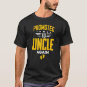 T-shirt Awesome Promoted To Uncle Again Leveling Up To Unc (Devant)
