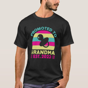 T-shirt Awesome promu à grand-mère 2023 grossesse announc