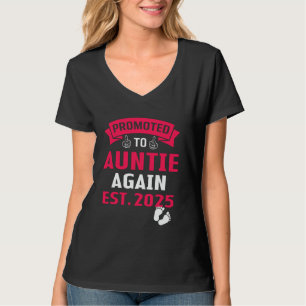 T-shirt Awesome promu à Tante Encore Est. 2025 Baby An