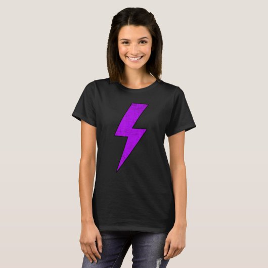 T-shirt Awesome Retro Distressed Front & Back PURPLE Light (Devant entier)