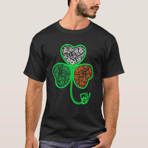T-shirt Awesome Shamrock Irish I Love Electrician St. Patr