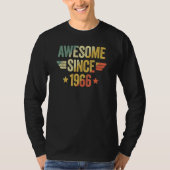 T-shirt Awesome Since 1966 (Devant)