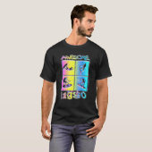 T-shirt Awesome since 1980 Wakeboard lifestyle 2 (Devant entier)