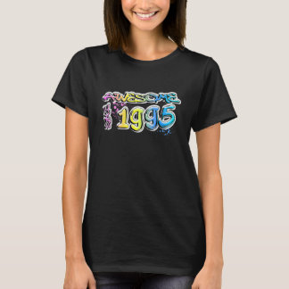 T-shirt Awesome since 1995 Graffiti Motif