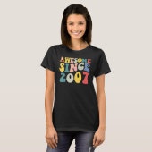 T-shirt Awesome Since 2007 (Devant entier)