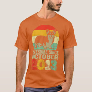 T-shirt Awesome Since October 2013