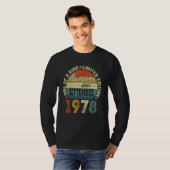 T-shirt Awesome Since Septembre 1978 (Devant entier)