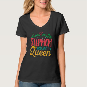 T-shirt Awesome StepMom You Are The Queen Mother's Day Mam