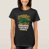 T-shirt Awesome Synchro Coach Synchronized Diving Coaching (Devant)