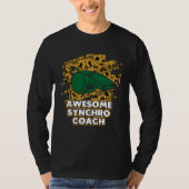 T-shirt Awesome Synchro Coach Synchronized Diving Coaching (Devant)