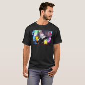 T-shirt Awesome Videogames Playing Classic Arts Characters (Devant entier)
