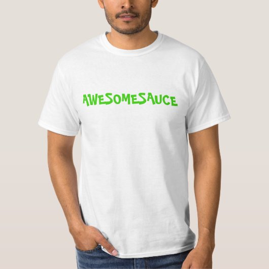 T-SHIRT AWESOMESAUCE (Devant)