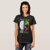 T-shirt Awetistic Genius Brain Autism Awareness Month Puzz (Devant entier)