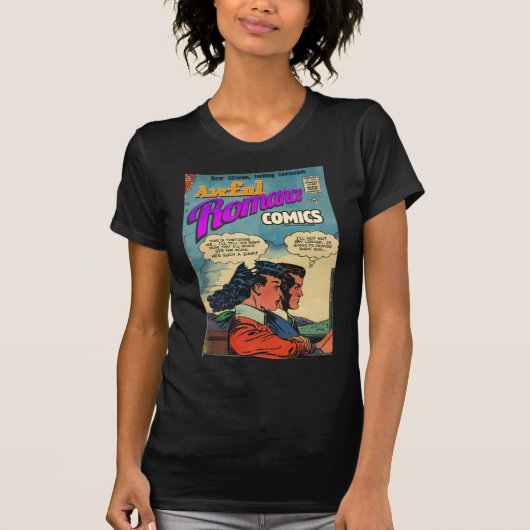 T-shirt Awful Romance Comics - couverture de bande dessiné (Devant)