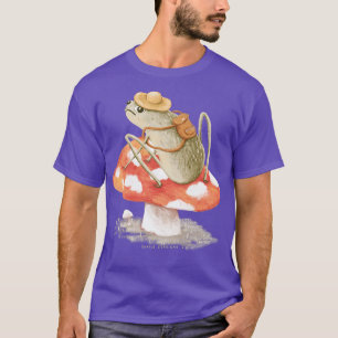 T-shirt Awkward Toad Ready for Adventure
