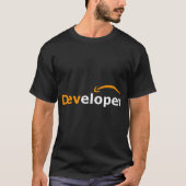 T-shirt AWS Microservices Morden Cloud Developers (Devant)